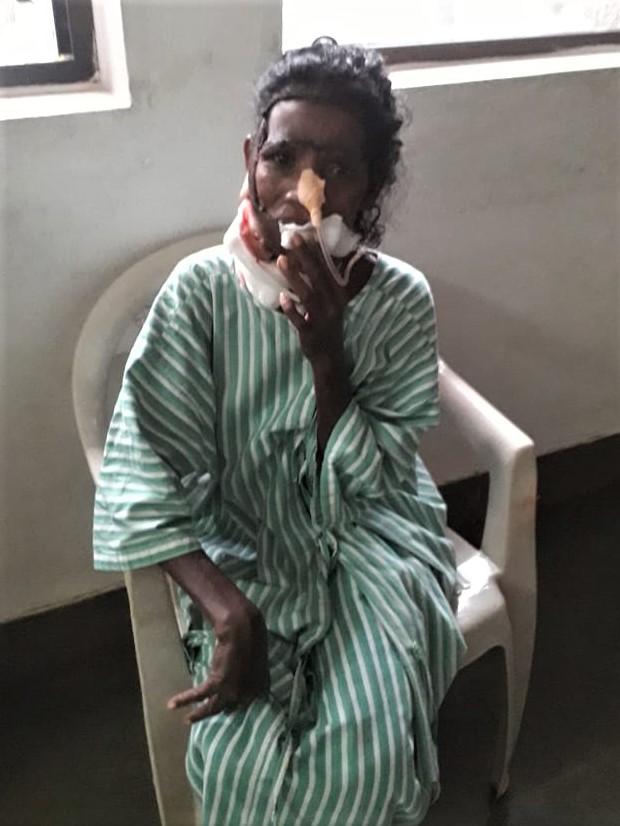 Medical aid to sister Lakshmi, cancer patient